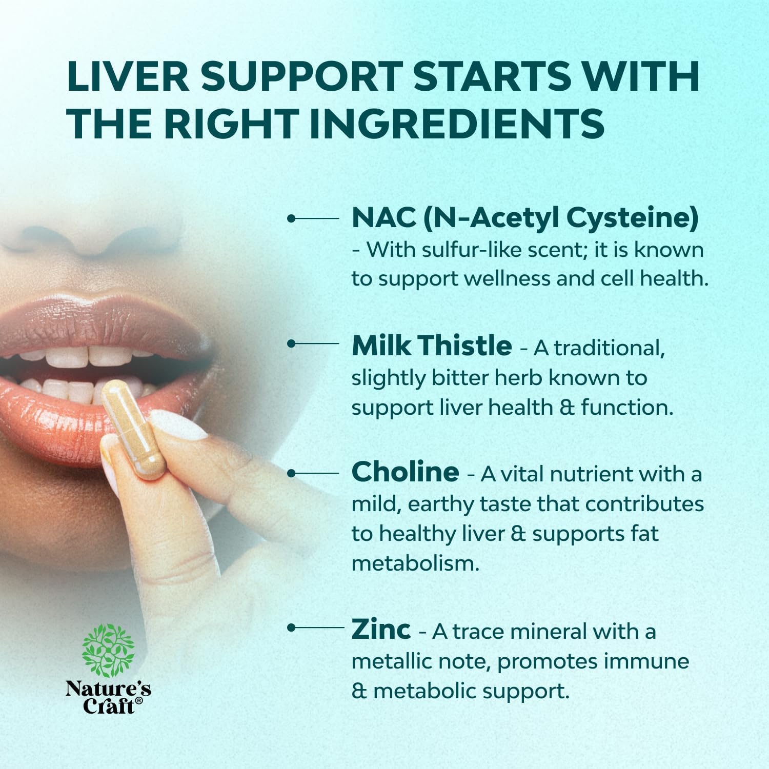 Liver Support NAC Supplement with Milk Thistle for Liver Cleanse Detox & Repair - N Acetyl Cysteine Supplement for Liver Cleanse with Turmeric, Choline, Dandelion & L-Glutathione - 60 Count Gsupps Australia