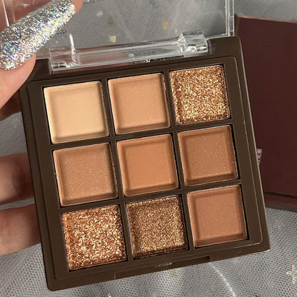 CAKAILA Brown Eyeshadow Palette-Neutral Nude Brown Smokey Eye Shadow Palette,Rose Gold Bronze Naked Cream Eyeshadow Palette Makeup,Natural Eyeshadow for Eyes Long Lasting Naturing-Looking CAKAILA