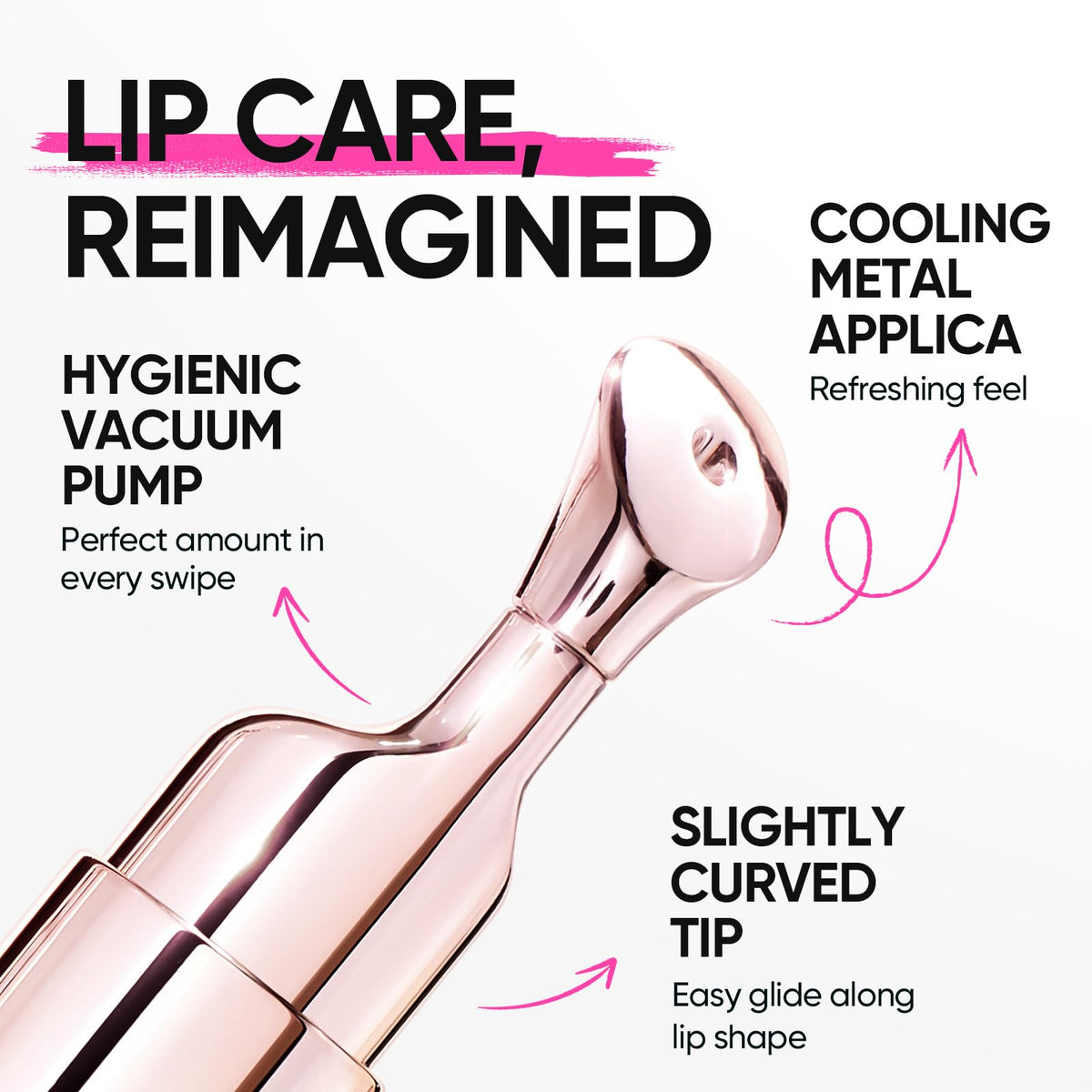 SKINTIFIC Brightening Lip Serum, Hydrating, Plumping & Glossing SKINTIFIC