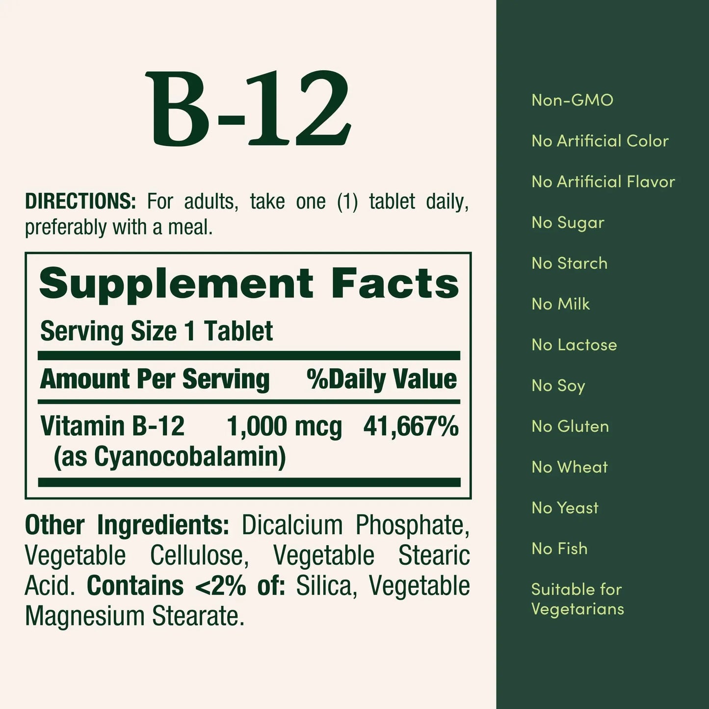 Nature's Bounty Vitamin B12 1000 mcg Supplements, Supports Energy Metabolism, 200 Ct Nature's Bounty