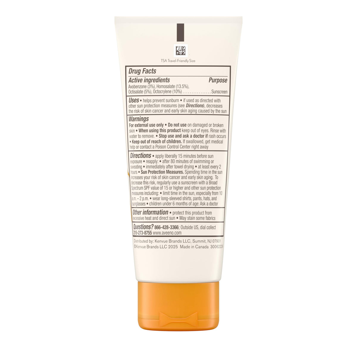 Aveeno Protect + Hydrate SPF 60 Face Sunscreen, Prebiotic Oat, 2 fl oz Aveeno