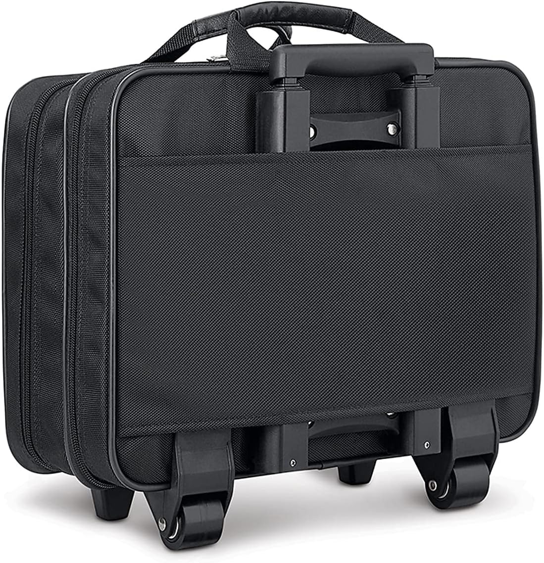 Solo New York Rolling Case with Wheels - Roller Laptop Bag, Wheeled Briefcase for Women & Men, Carry On Size for Travel, Fits 15.6" Computer - Carnegie, Black Gsupps Australia