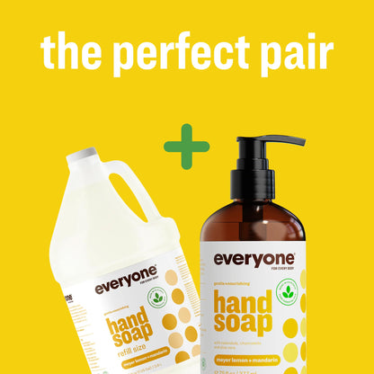Everyone Liquid Hand Soap, Meyer Lemon & Mandarin, 12.75 oz 3-Pack everyone for every body
