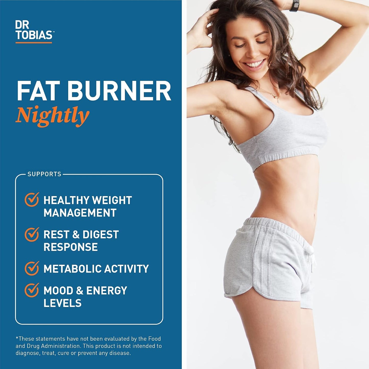 Dr. Tobias Colon Everyday Health and Fat Burner Nightly, Daily Digestive & Night Time Metabolic Support, Curb Cravings, Boost Energy & Gut Health, Non-GMO