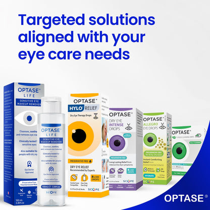 OPTASE® Life Sensitive Eye Makeup Remover, 100 ml Optase