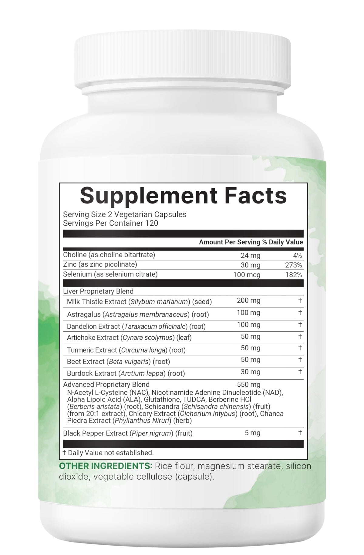 Liver Advanced+, 240 Veggie Capsules | 20-in-1 Complex with Milk Thistle, Dandelion, NAD, NAC, ALA, TUDCA, Glutathione, Artichoke, Turmeric, Micro Ingredients