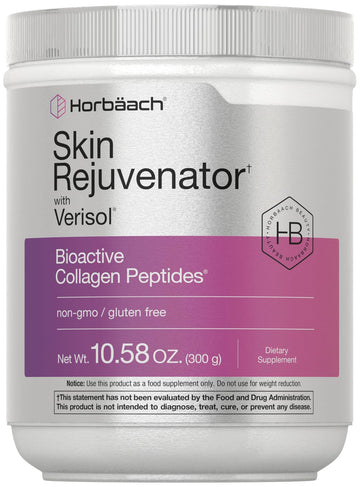 Horbäach Skin Rejuvenator with Verisol 10.58 oz | Bioactive Collagen Peptide Powder | Types I and III | Non GMO, Gluten Free Supplement Horbäach buy australia supplements