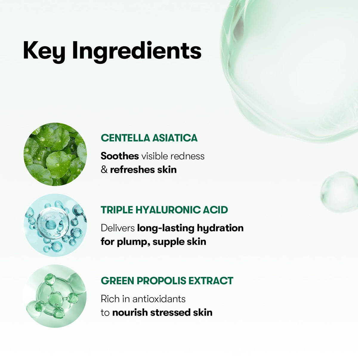 VT COSMETICS CICA Daily Soothing Mask, 30 Sheet VT COSMETICS