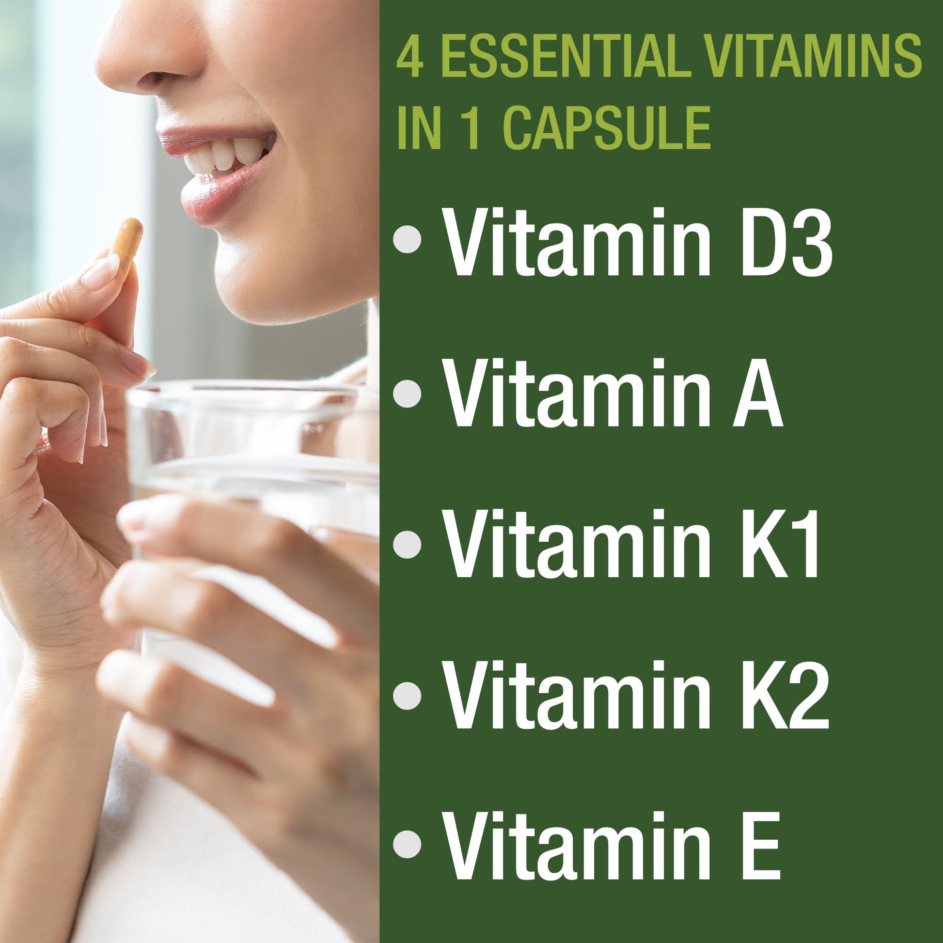 Peak Performance Vitamins D 5,000 iu + A + K + E All in 1 Easy to Swallow Vegan Capsule. ADK Vitamin Supplement with E D3 K2. Essential Vitamins for Mood, Immune, Bone, Vision, Heart Peak Performance buy australia supplements