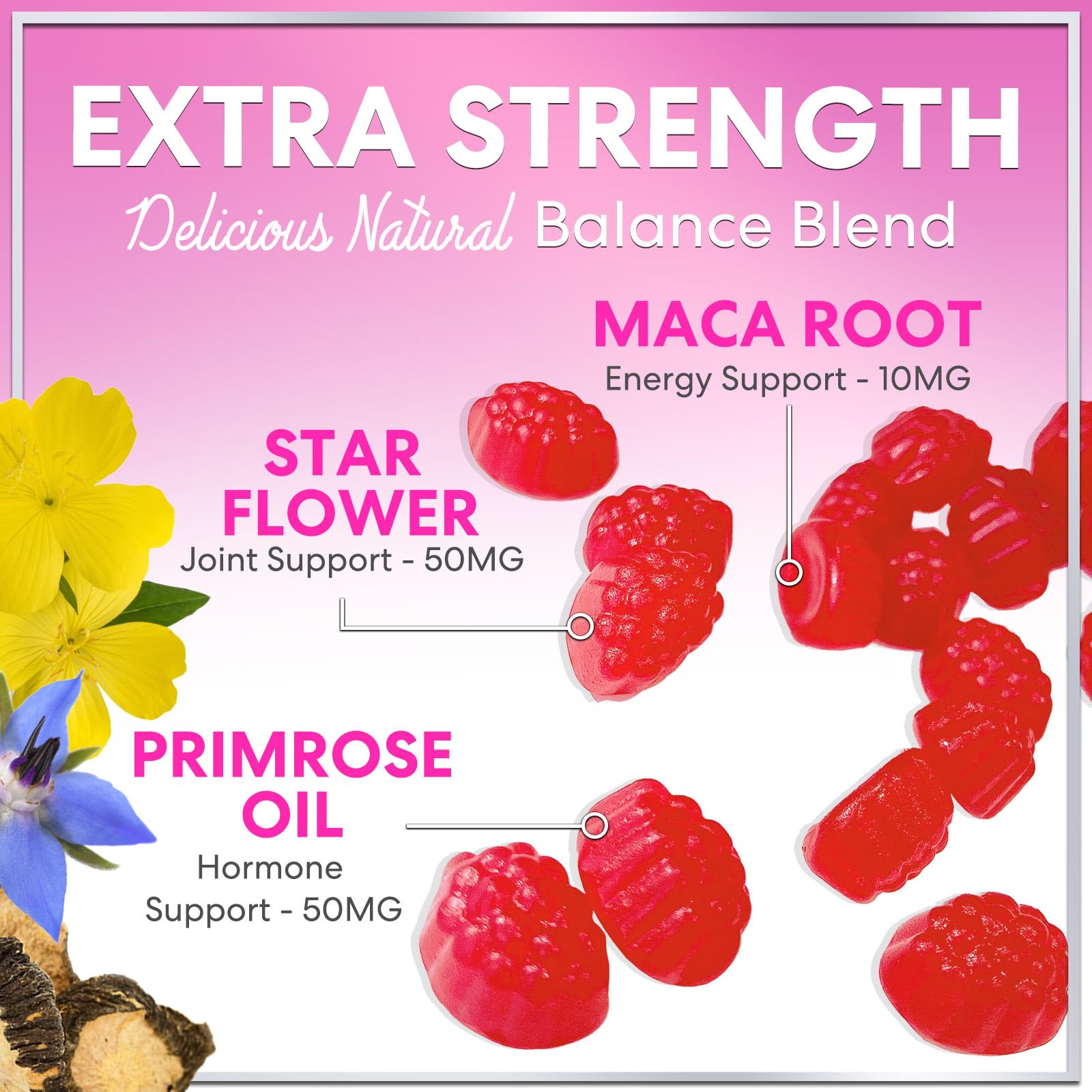 Menopause Supplements for Women - Complete Natural Mild Hot Flashes & Night Sweats Support, Multi Benefit Menopause Relief Gummy, Support for Balance & Energy, Gluten-Free & Non-GMO - 60 Gummies Hello Lovely! buy australia supplements
