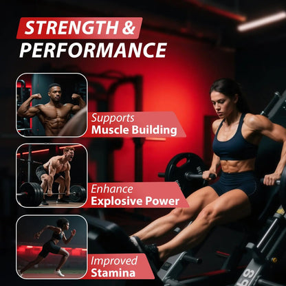 Asumtal Creatine Monohydrate Gummies for Men & Women, Creatine Monohydrate Supplement for Muscle Growth, Strength & Energy Support Asumtal