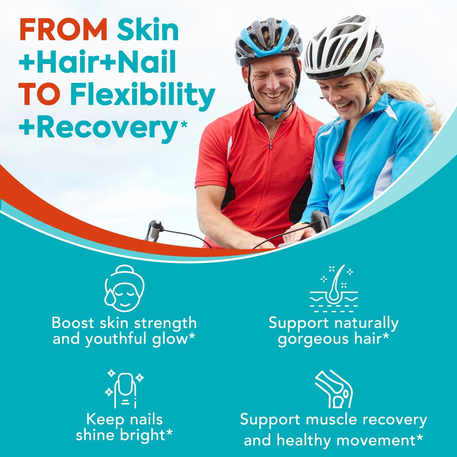 Surebounty Multi Collagen Complex, Type I, II, III, 6-in-1 Super Collagen with Vitamin C, Hyaluronic Acid, Biotin, Turmeric, Black Pepper, Keto, 90 Capsules Surebounty buy australia supplements