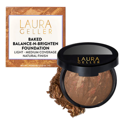 LAURA GELLER Baked Balance-n-Brighten Powder Foundation – Toffee LAURA GELLER NEW YORK