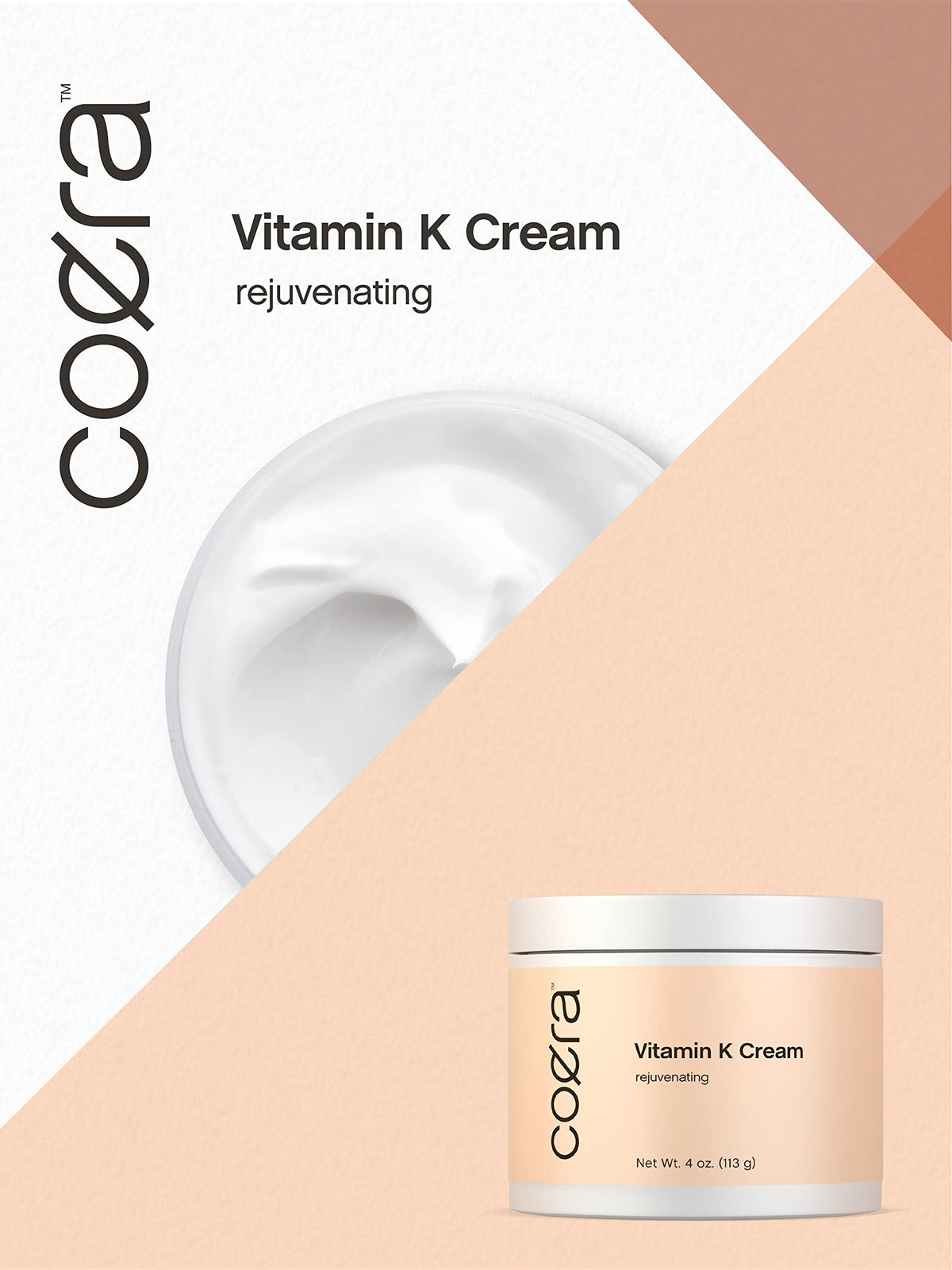 Coera Vitamin K Cream 4 oz Coera