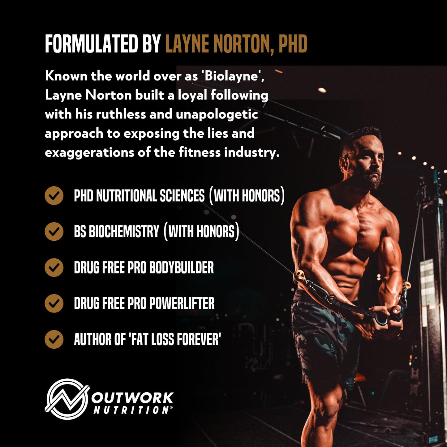 Outwork Nutrition Whey Isolate Protein Powder - Accelerates Muscle Building & Recovery - Low Lactose, Gluten-Free - Post Workout Supplement - Enhanced Protein Synthesis, Vanilla, 1.6lbs