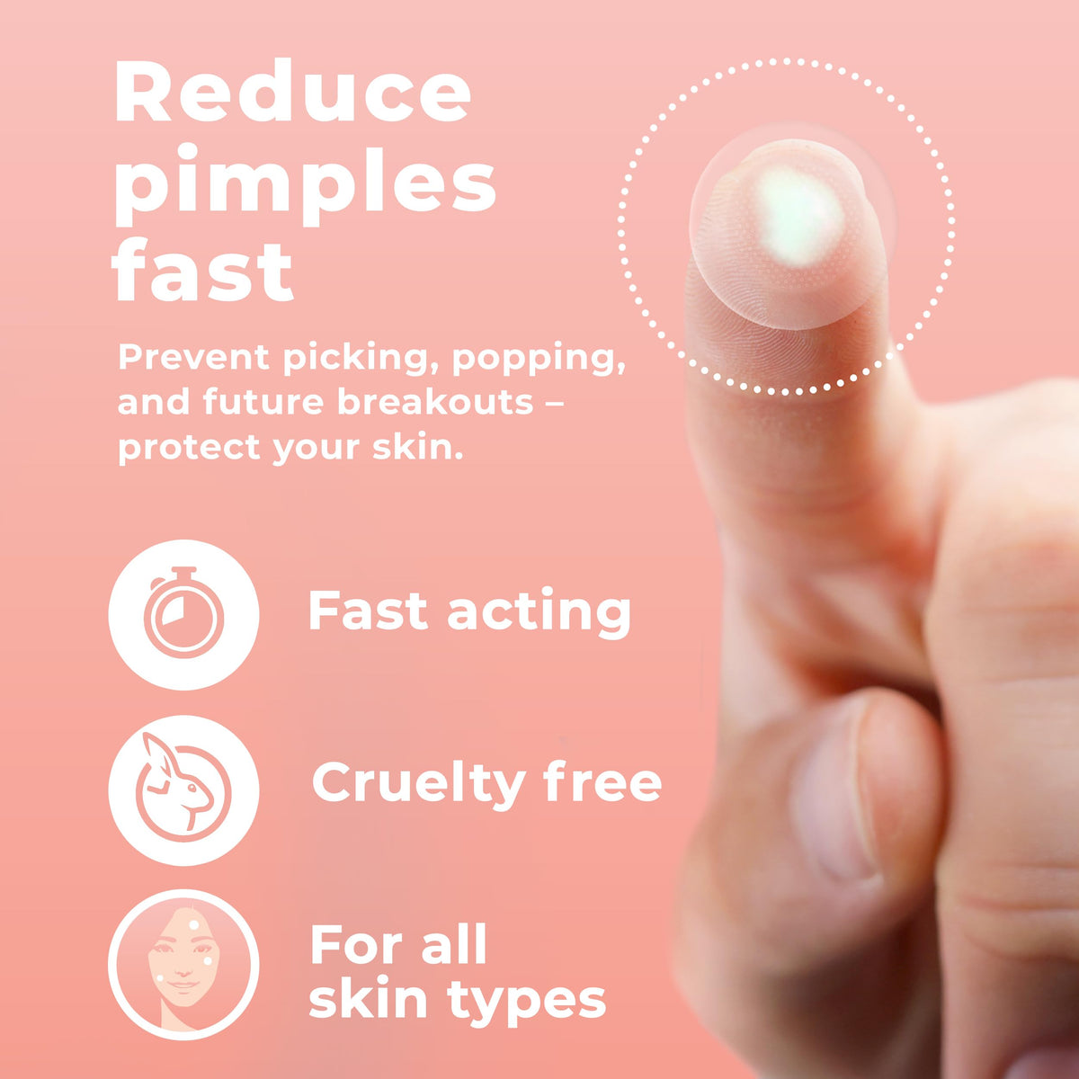 PatchRx Micro Needle Pimple Patch (18 Pack) - Hydrocolloid Micropoint Pimple Patch For Acne & Pimples, Microdart Patch, Micro Dart Pimple Patches PatchRx