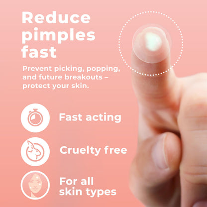 PatchRx Micro Needle Pimple Patch (18 Pack) - Hydrocolloid Micropoint Pimple Patch For Acne & Pimples, Microdart Patch, Micro Dart Pimple Patches PatchRx