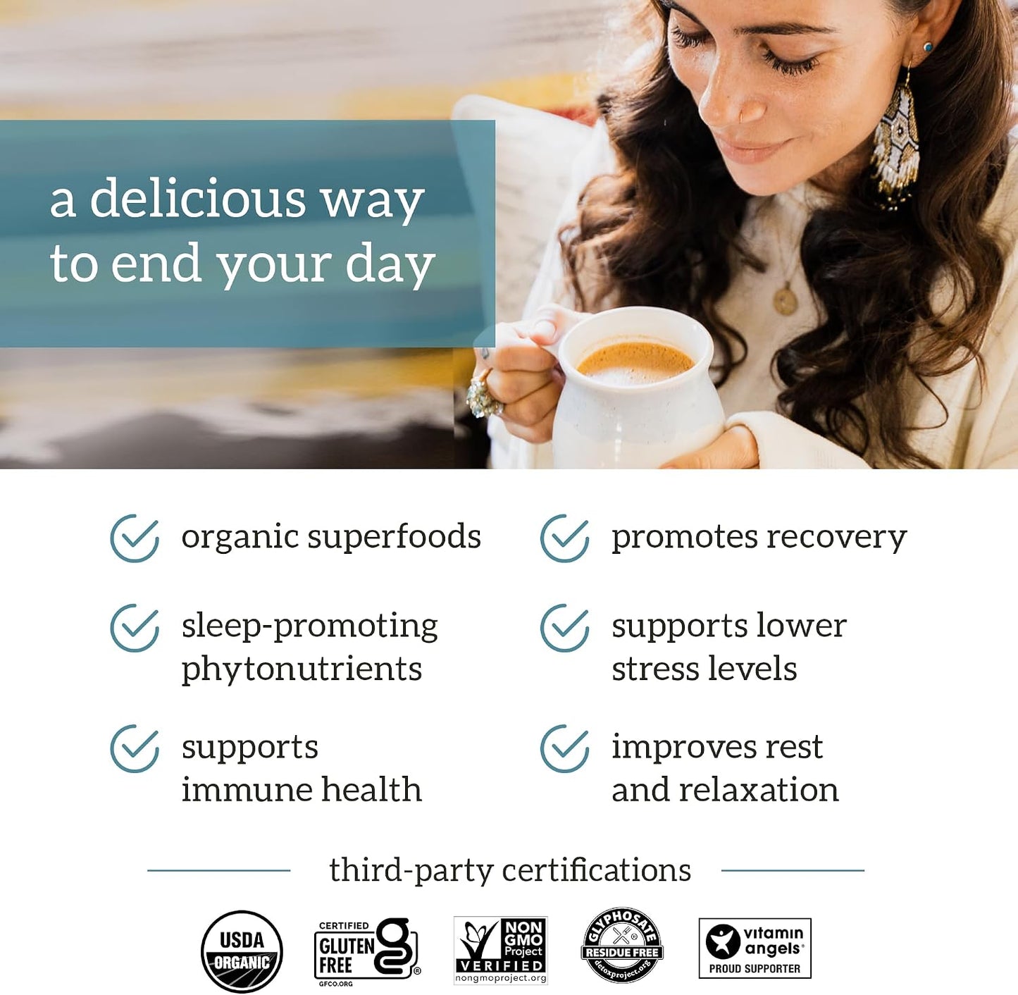 Organifi: Gold - Superfood Supplement Powder- 90 Servings (3 Pack) - Stress Support, Better Rest, Relaxation and Promotes Restful Sleep - Turmeric and Reishi Infused Gsupps Australia