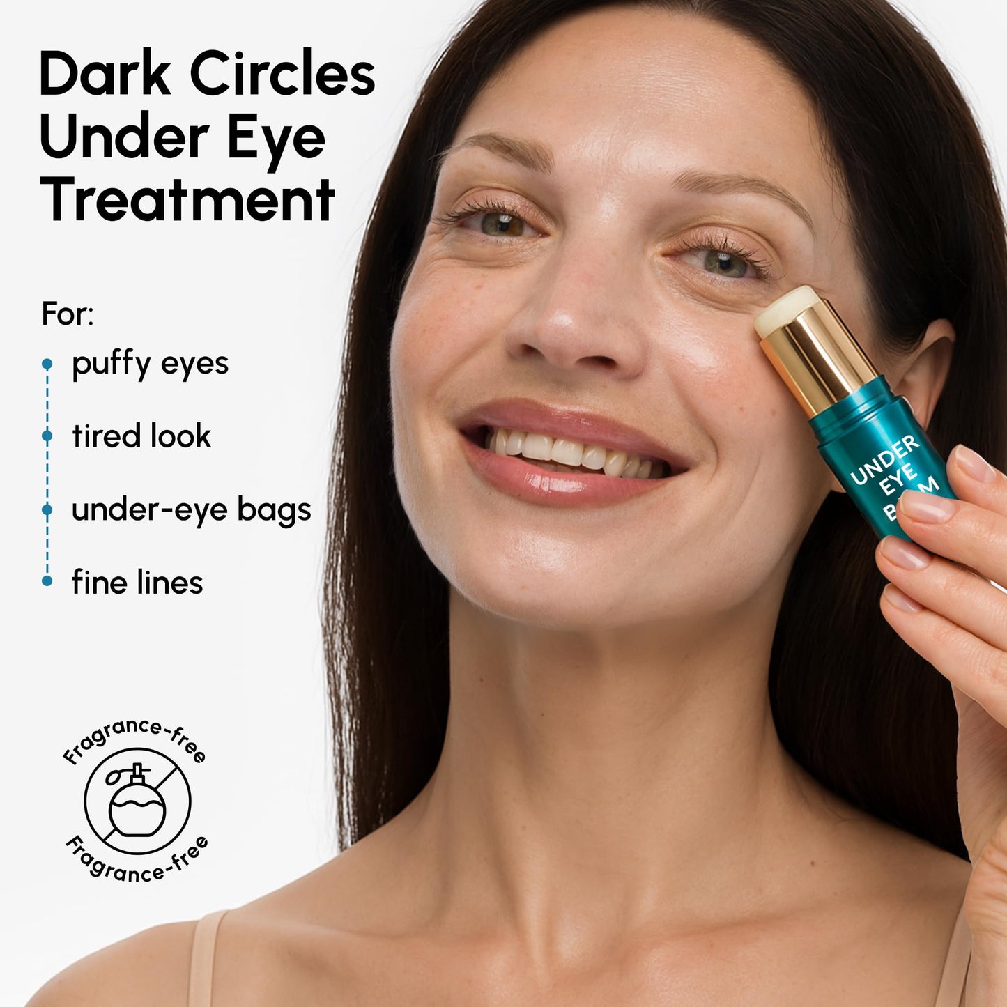 MAREE Under Eye Balm Stick with Retinol & Ceramide Complex – Facial Moisturizer for Dark Circles & Wrinkles MAREE