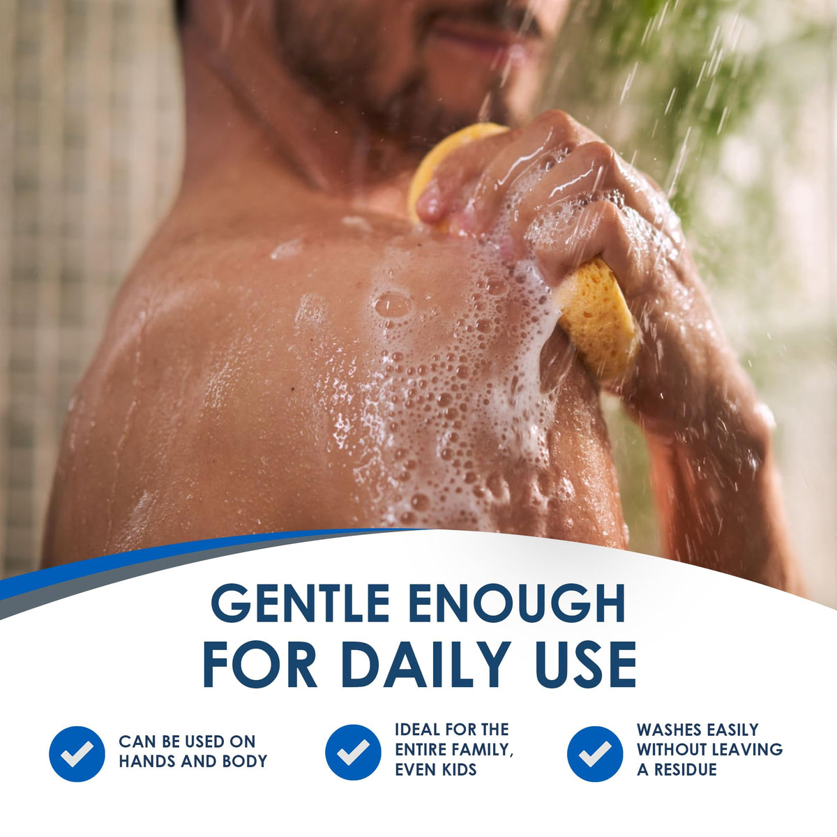 Vanicream Gentle Body Wash, 12 Fl Oz, Formulated without Common Irritants for Sensitive Skin, Gentle Cleanse and Moisture, Removes Dirt & Oils, Non-Drying, pH-Balanced Shower Gel Vanicream