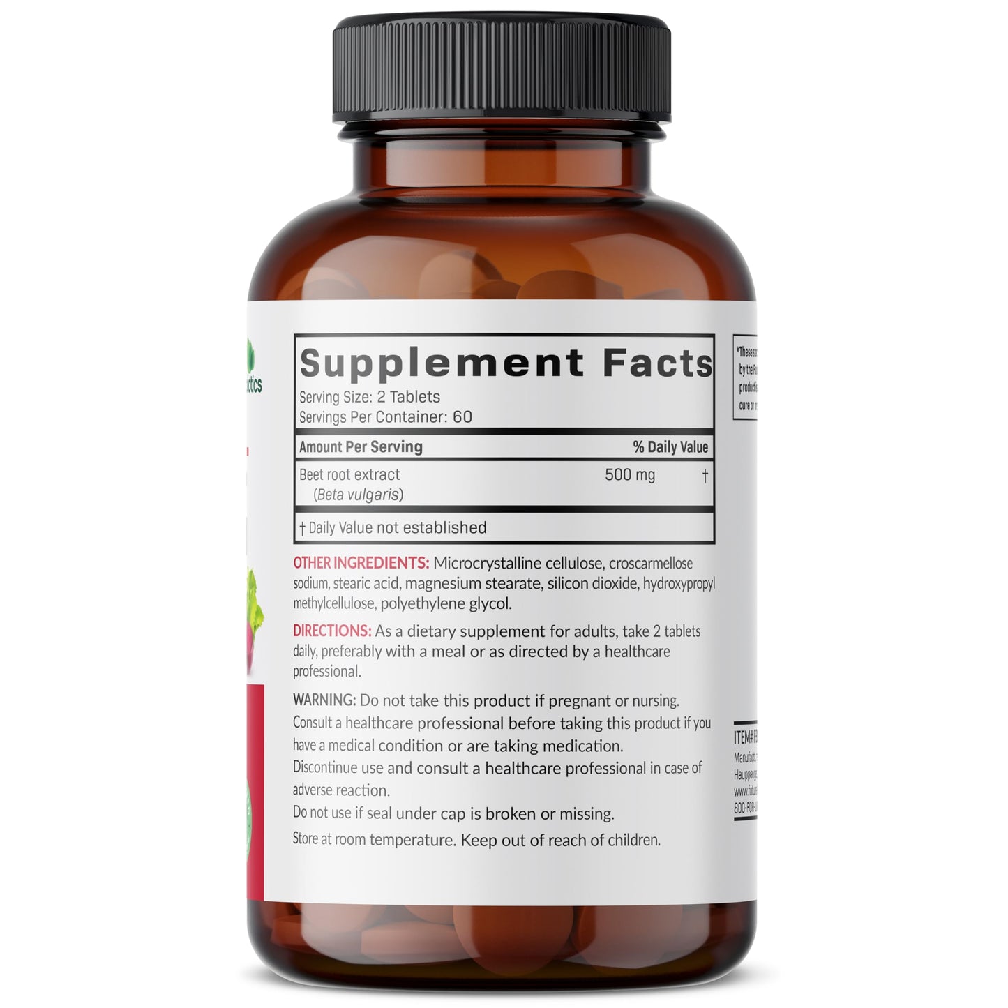 Futurebiotics Beet Root Extra Strength, Non-GMO, 120 Vegetarian Tablets Futurebiotics