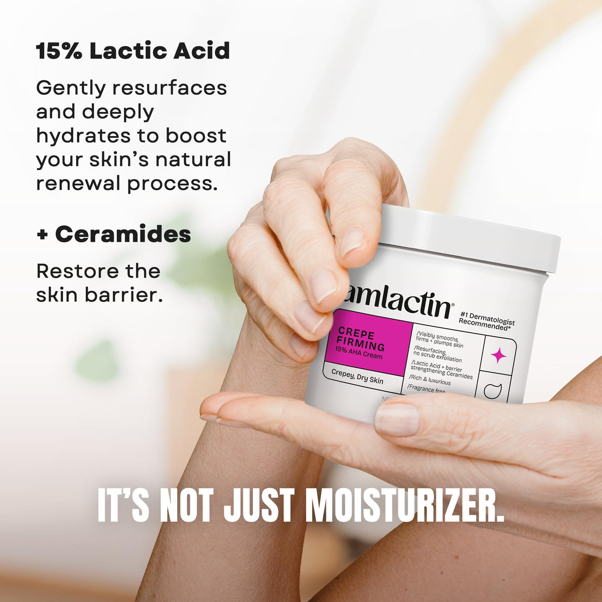 AmLactin Crepe Firming Body Cream, 15% Lactic Acid, 12 oz Amlactin