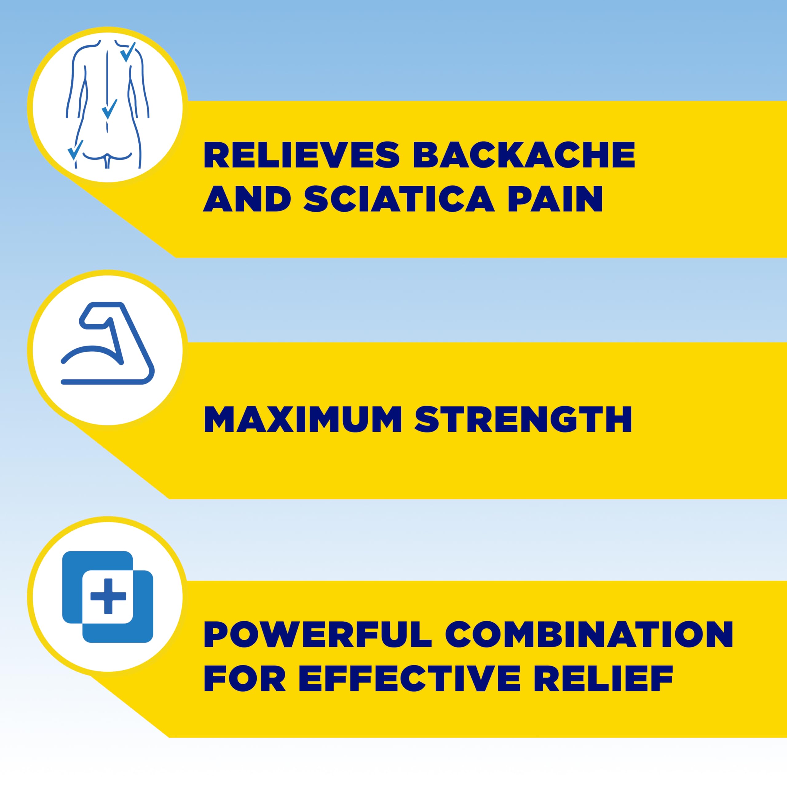 Backaid Maximum Strength Aspirin-Free Pain Relief from Backache, Sciatica and Leg Pain, Powerful Combination, Long-Lasting 6 Hour Formula, 38 Count Backaid buy australia supplements