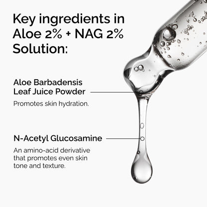 The Ordinary Aloe 2% + NAG 2% Solution, Soothes Skin and Targets Post-Acne Marks, 1 Fl Oz The Ordinary