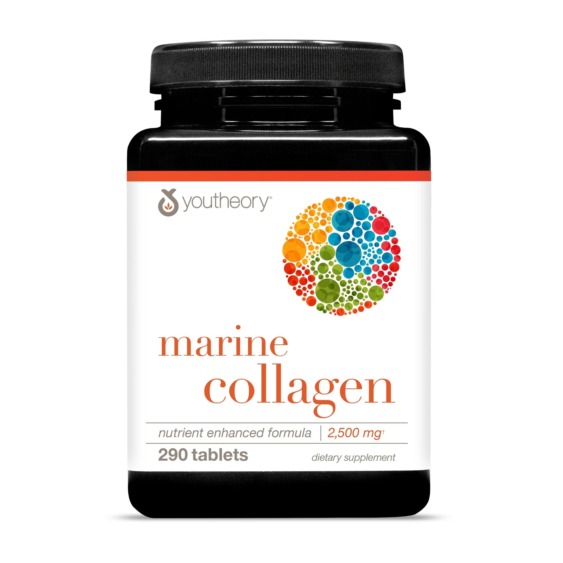 Youtheory Marine Collagen Tablets - 2,500 mg Fish-Sourced Collagen Peptides- with Vitamins A, C, E, B6 & B12 - Supports Joint & Nail Health* - Highly Absorbable - 290 Tablets (58-Day Supply) Youtheory buy australia supplements