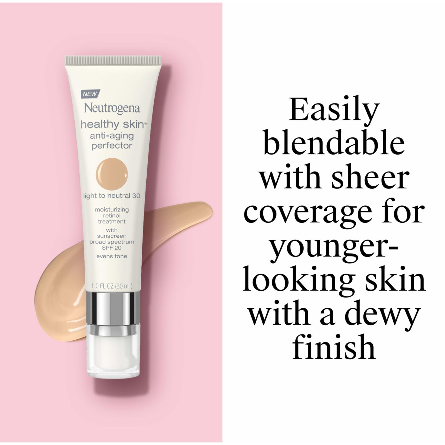 Neutrogena Retinol Treatment & Tinted Facial Moisturizer, Healthy Skin Anti-Aging Perfector Neutrogena
