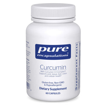 Pure Encapsulations Curcumin - 500 mg - Supports Joint Health & Liver Health - Curcuma Longa Capsule