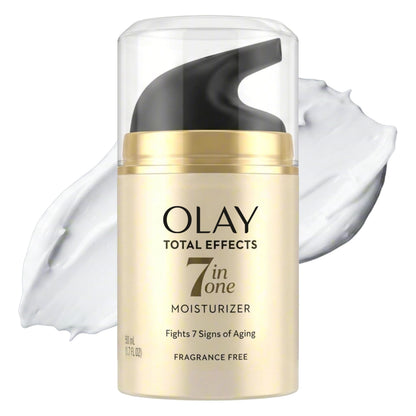 Olay Total Effects Face Moisturizer, Fragrance-Free, 1.7 fl oz Olay