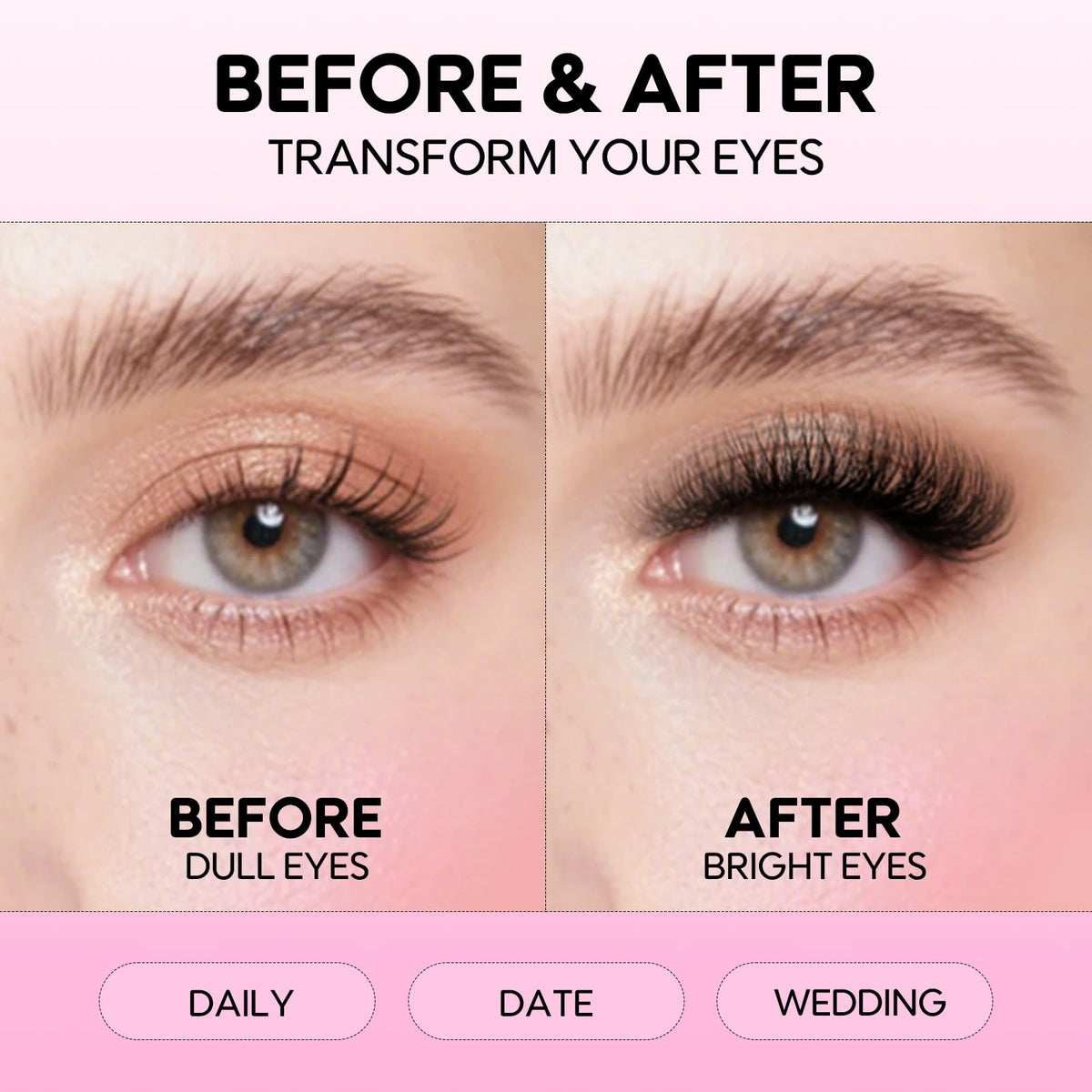 Azenlo Lash Extensions 40D+60D Cluster 240pcs DIY Wispy Lash Clusters 10-16mm Eyelash Clusters for Beginners At Home Individual Thin Band Lash Kit (40D+60D Kit) Azenlo