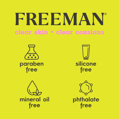 Freeman Anti-Stress Clay Mask, Dead Sea Mineral Face Mask, 6 Fl Oz Tube Freeman