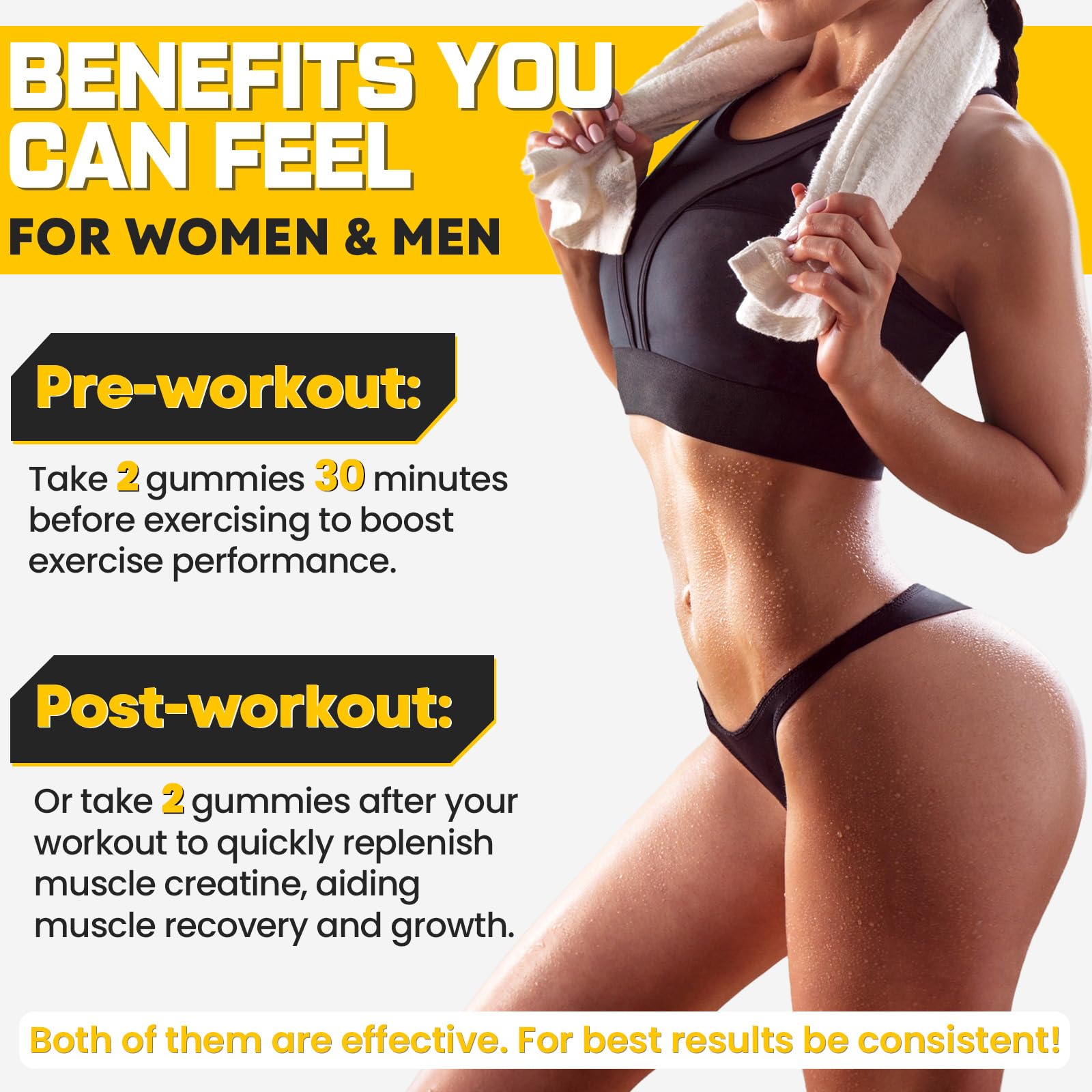 (180 Count) Creatine Monohydrate Gummies for Men & Women - Creatine Pre Workout Gummies for Muscle Builder, Muscle Strength, Recovery, Endurance, Energy, Moursope buy australia supplements
