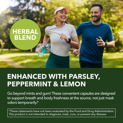 Chlorophyll Pills for Internal Cleanse & Balance, 30 Count, Internal Detox | Skin Health and Body Deodorizing Supplement with Parsley Peppermint & Lemon Extract, Vegan Non-GMO Chlorophyll Capsules Gsupps Australia