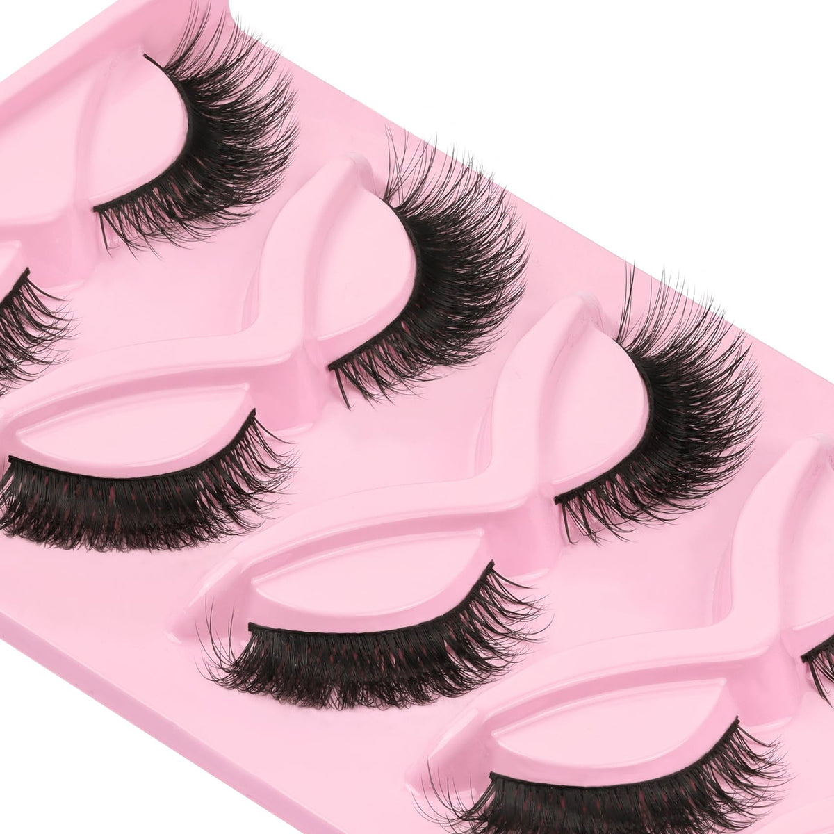 Veleasha Cat Eye Lashes Natural Look Fox False Eyelashes (Charming) Veleasha
