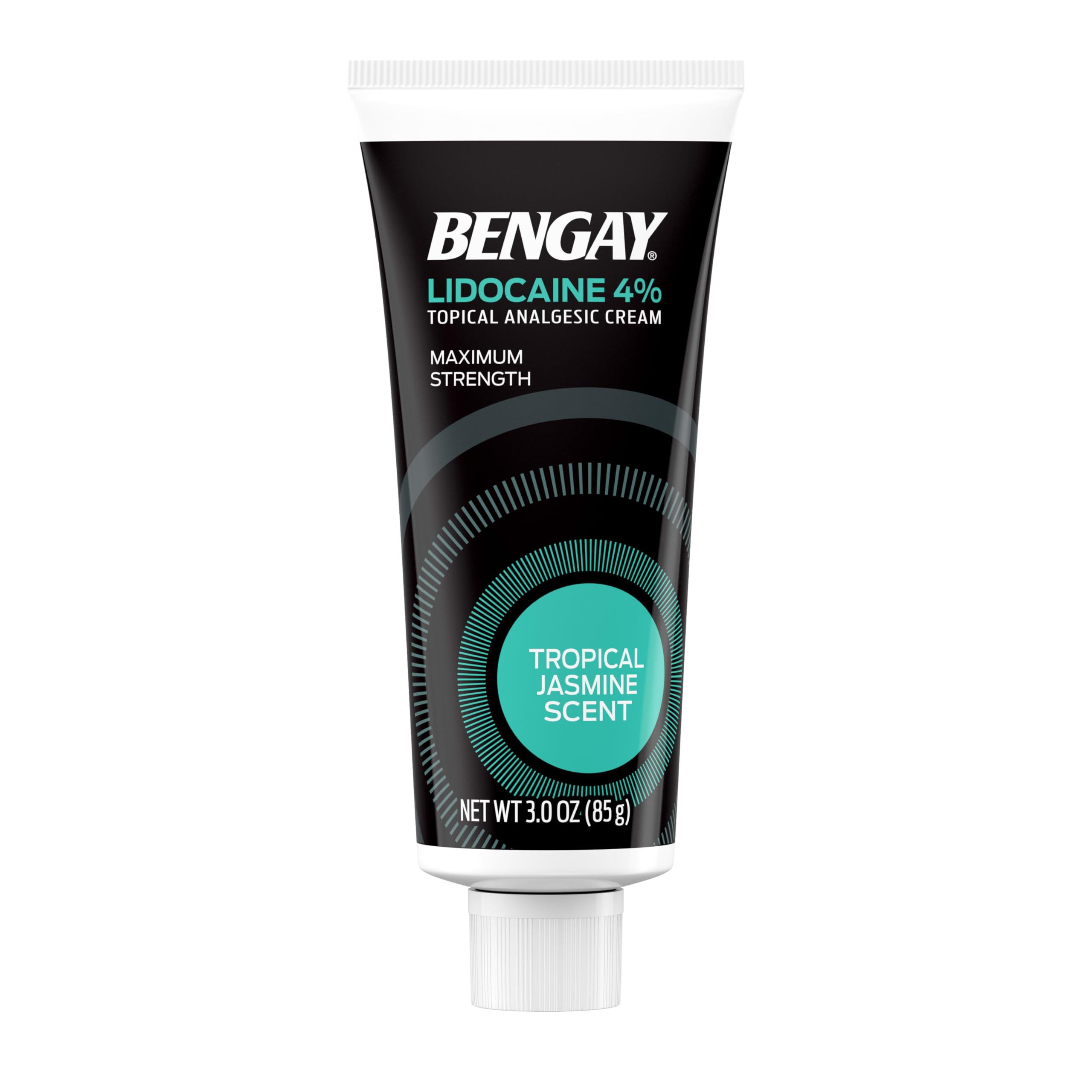 Bengay Lidocaine Pain Relief Cream, Maximum Strength OTC, Non-Greasy Topical Analgesic with 4% Lidocaine to Desensitize Nerves, Numbing Cream with a Soothing Jasmine Scent, 3 oz Bengay buy australia supplements