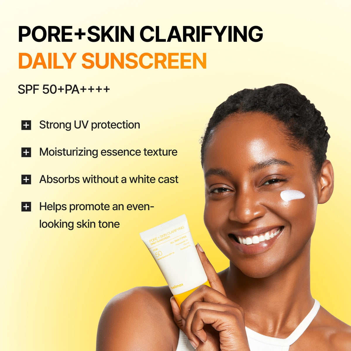 celimax Pore+Skin Clarifying Daily Sunscreen, 1.69 fl.oz celimax