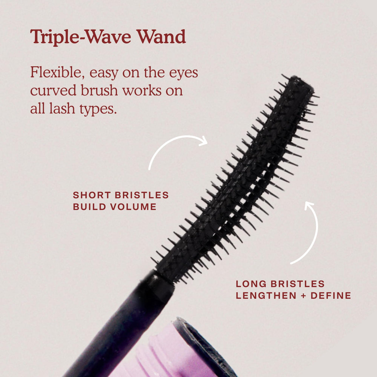 Tower 28 MakeWaves Vegan Black Mascara - Volumizing & Lengthening Mascara for Sensitive Eyes - With Aquaflex Technology for Humidity-Proof Lift - Hypoallergenic Eye Makeup - Jet (0.29 oz) Tower 28