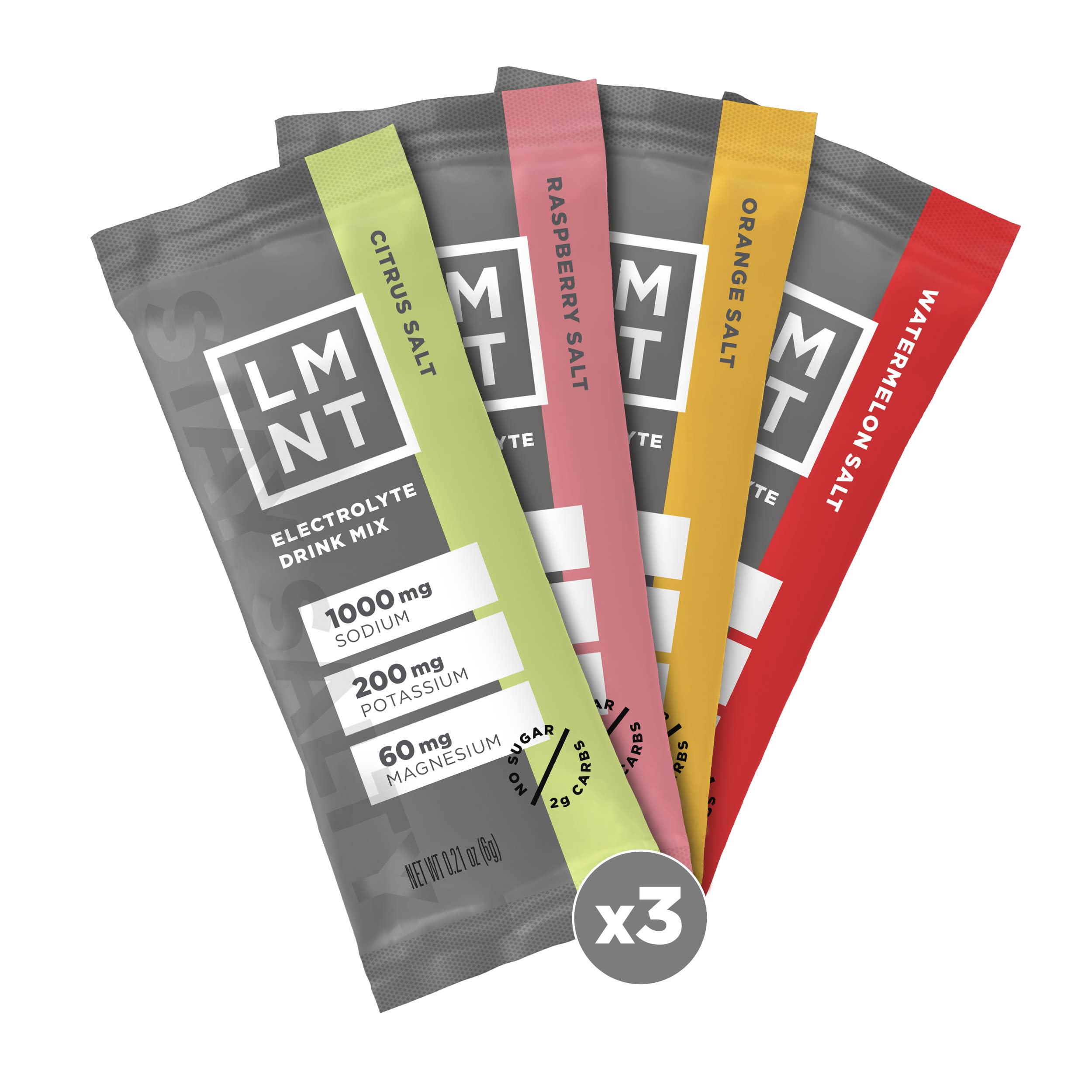 LMNT Zero Sugar Electrolytes - Variety Pack | Drink Mix | 12-Count Drink LMNT buy australia supplements