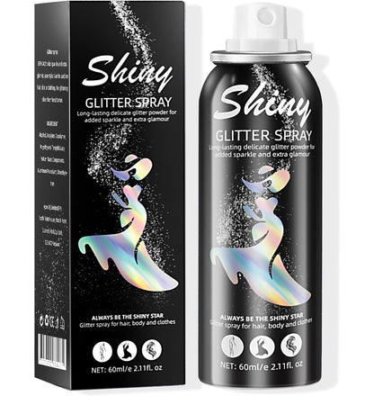 Ragkun Glitter Spray, Hair and Body Glitter Spray, Rave Makeup Ragkun