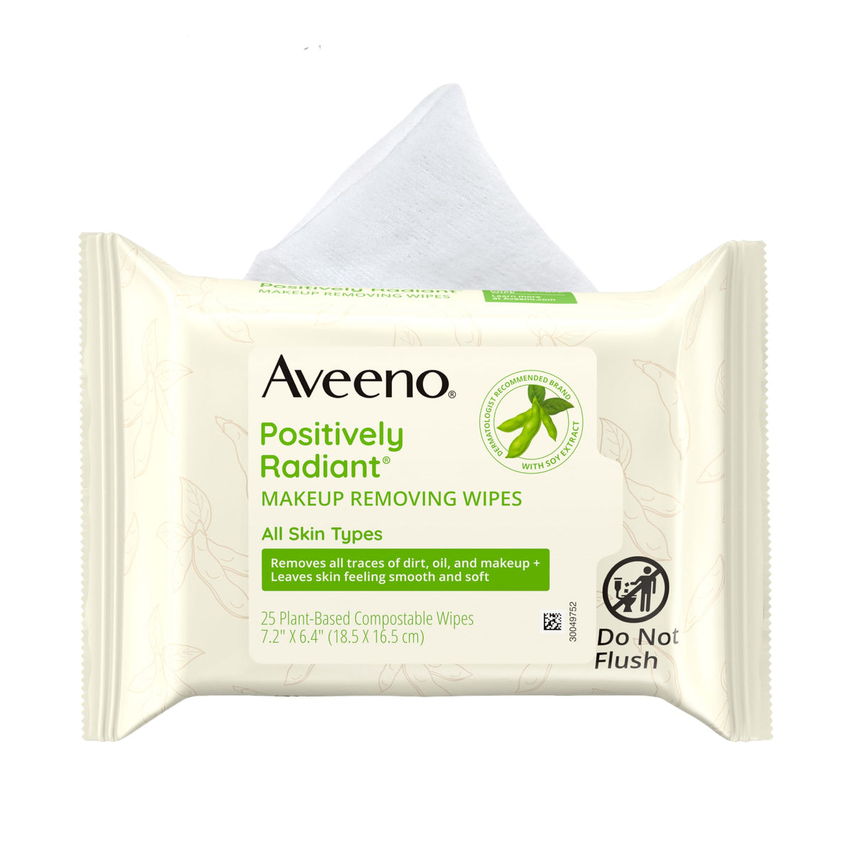 Aveeno Calm + Restore Unscented Makeup Remover Wipes, Fragrance-Free, 25 Ct Aveeno