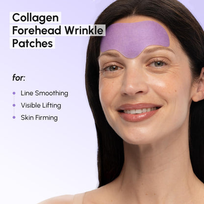 MAREE Forehead Wrinkle Patches – Collagen Wrinkle Patches with Retinol & Hyaluronic Acid for Face Lift – Fine Lines Deep Forehead Wrinkles Treatment Remover – Face Tape for Wrinkles Between Eyebrows MAREE