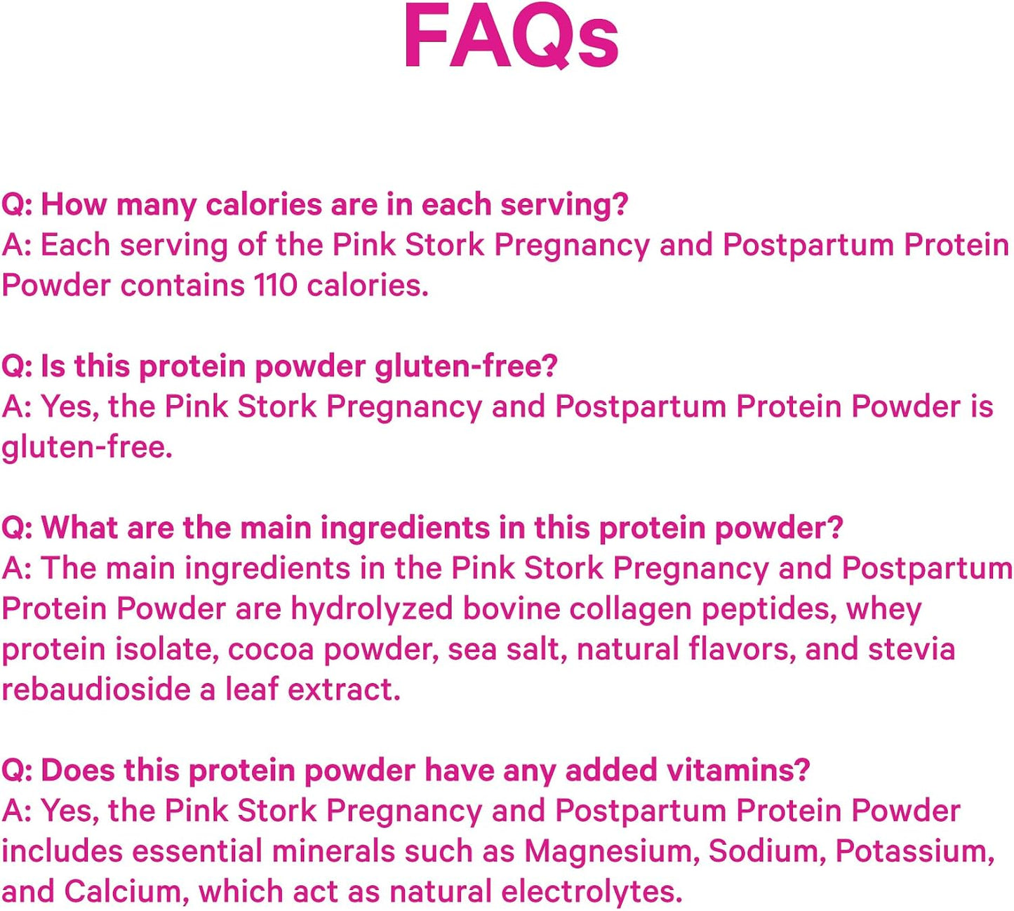 Pink Stork Pregnancy & Postpartum Protein Powder, 20g, Chocolate, 15 Scoops | Protein Powder for Women, 20g Whey & Collagen, Prenatal & Breastfeeding Nutrition, Energy, Recovery & Hydration Support