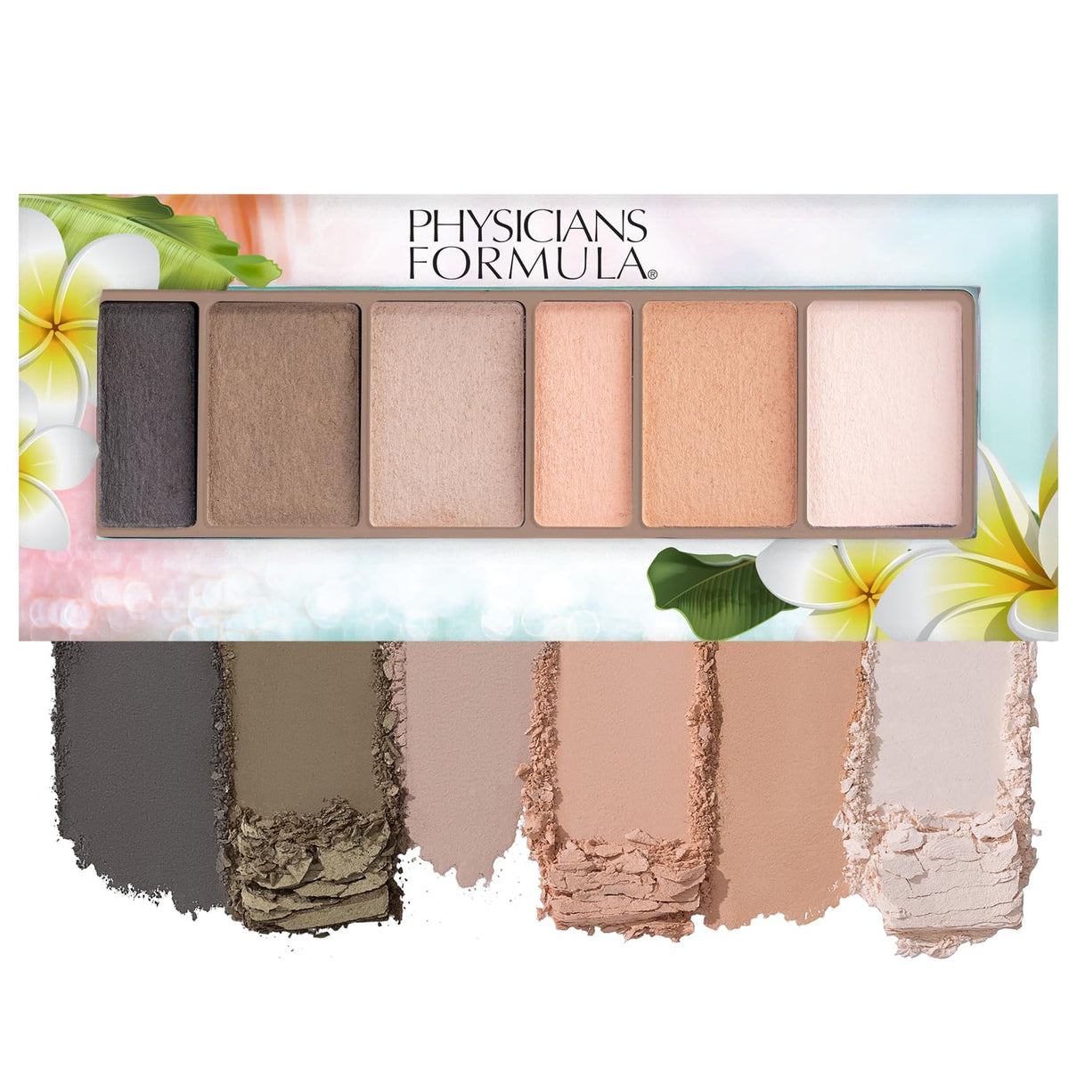 Eyeshadow Palette By Physicians Formula Matte Monoi Butter Eyeshadow Natural Matte Blushed Nudes, For Sensitive Skin, Hypoallergenic, Nourishing Moisturizing, Smooth, All Day Wear Physicians Formula