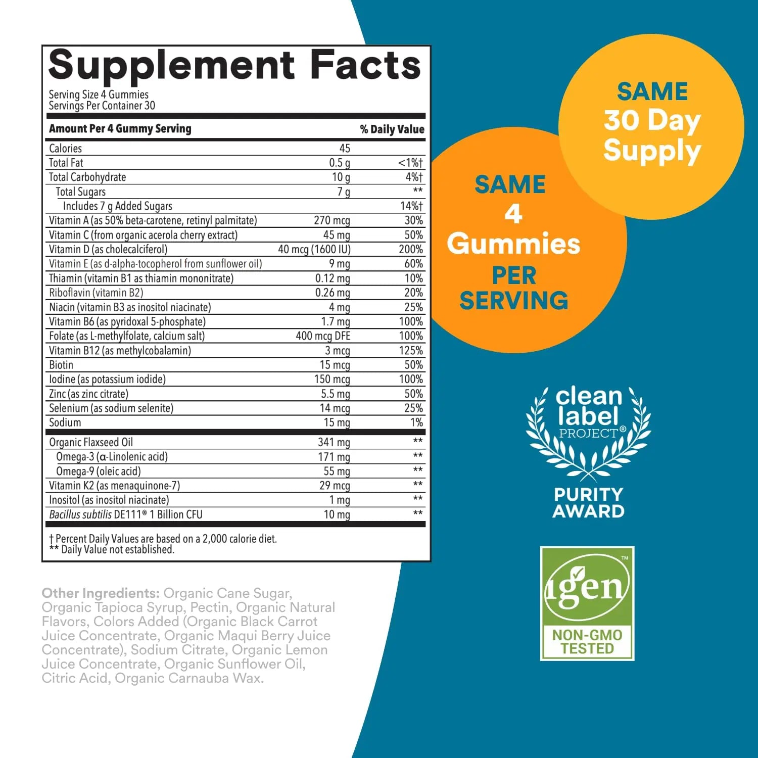 SmartyPants Multivitamin for Men, Organic Gummies: Probiotics, CoQ10, Methylfolate, Omega 3 (ALA), Vitamin D3, C, Vitamin B12 SmartyPants buy australia supplements