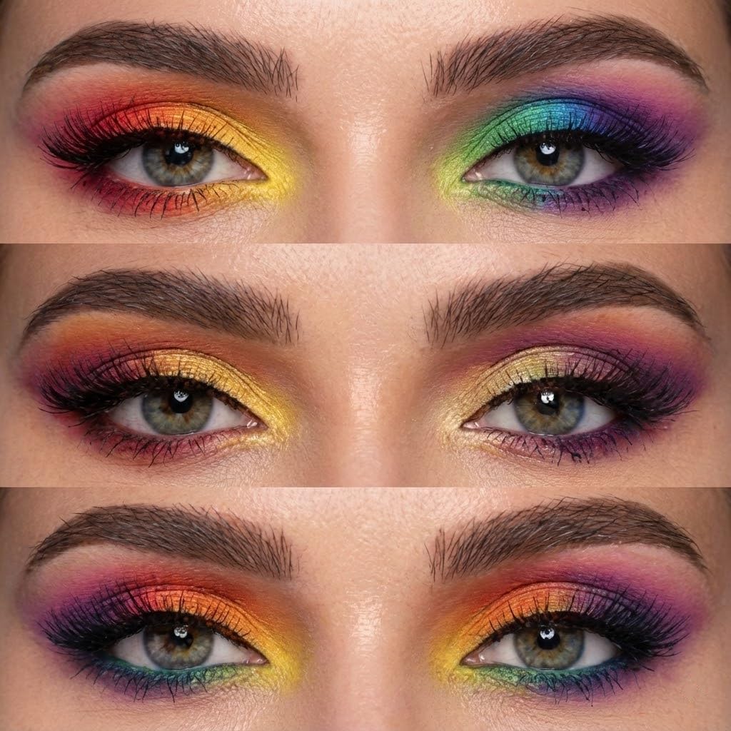 39 Colors Colorful Rainbow Eyeshadow Palette, Matte Metallic Shimmer BestLand