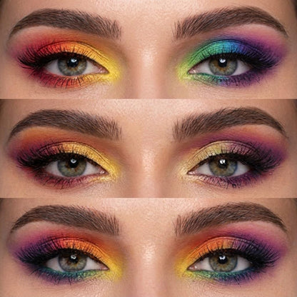 39 Colors Colorful Rainbow Eyeshadow Palette, Matte Metallic Shimmer BestLand