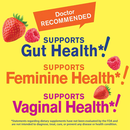 WellYeah Probiotics for Women Gummies - 10 Billion CFU - for Digestive Support, Gut Health, and Feminine Health Support - Natural Sourced Flavors - Vegan WellYeah